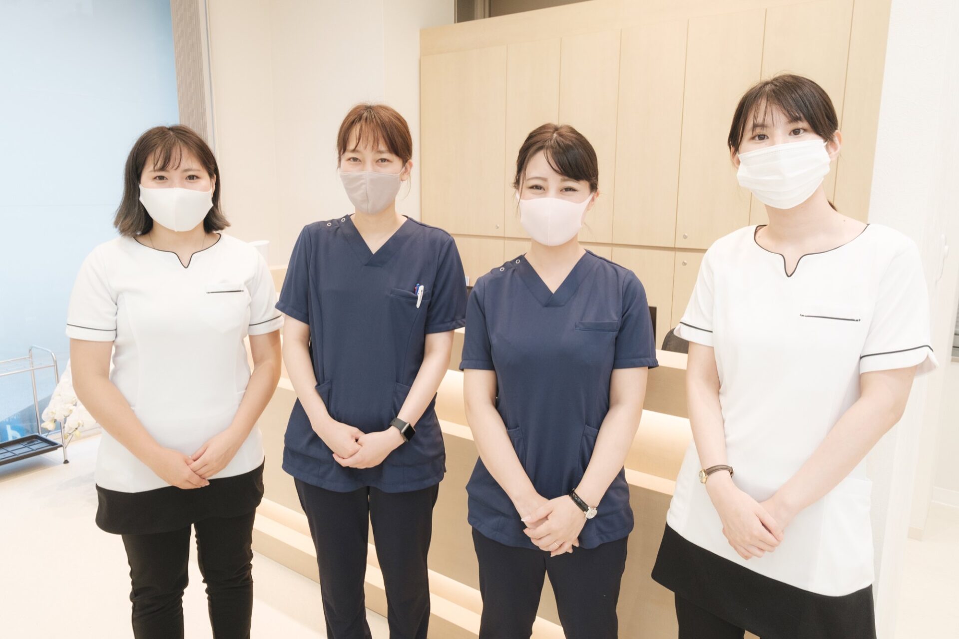 医療資格を持つ熟練のスタッフが患者様のご来院をお待ちしております